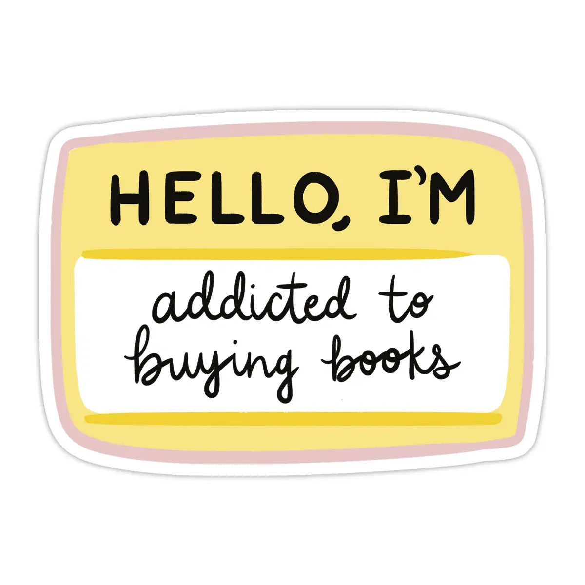 Buying Books Sticker