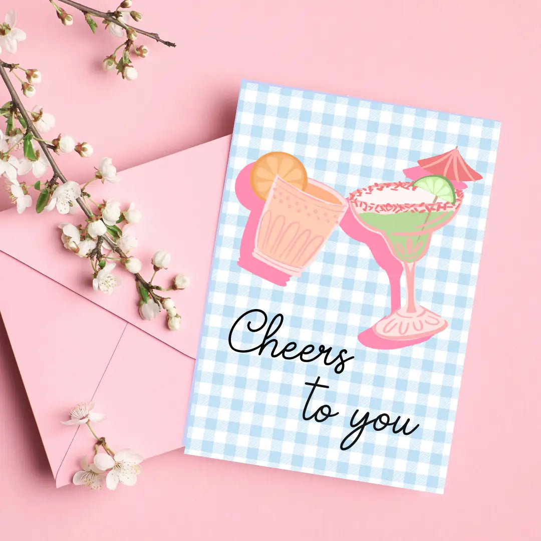 Cheers to You Greeting Card