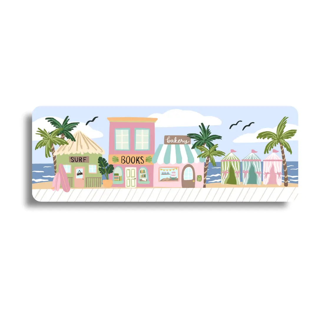 Boardwalk Beach Bookmark