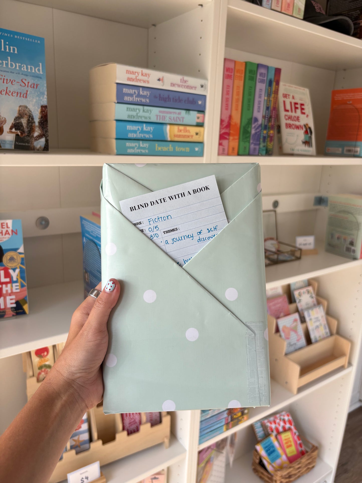 Hardcover Blind Date with a Book
