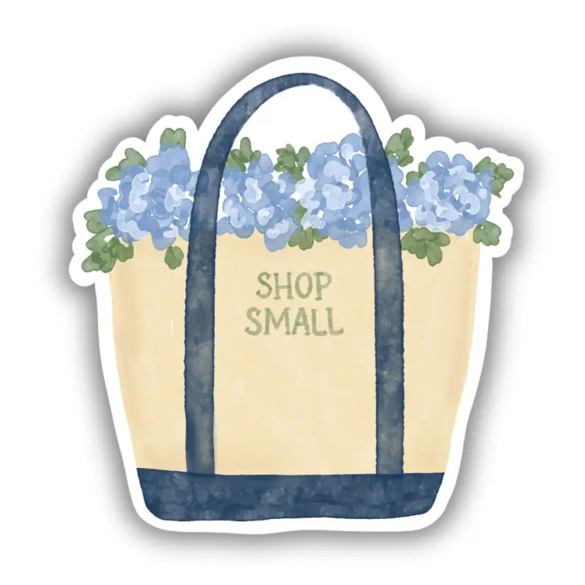 Shop Small Tote Sticker