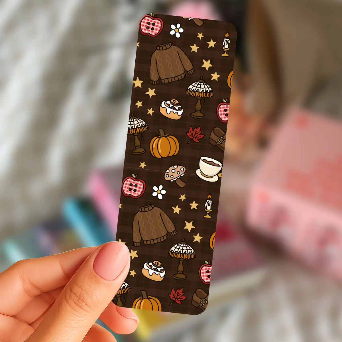 Cozy Fall Bookmark