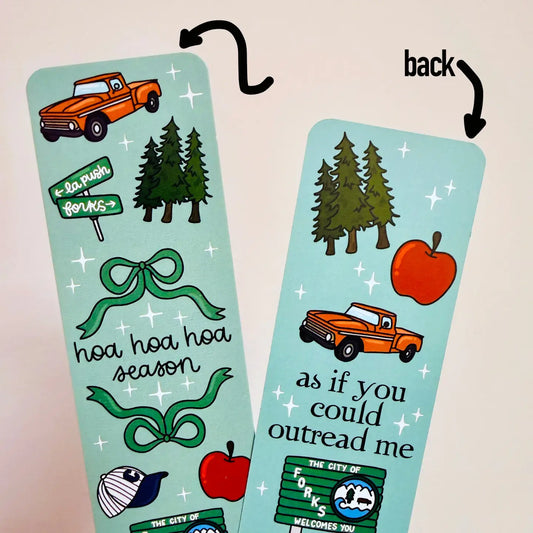 As If You Could Outread Me Bookmark