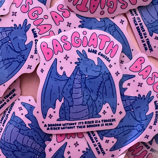 Basgiath Fourth Wing Sticker