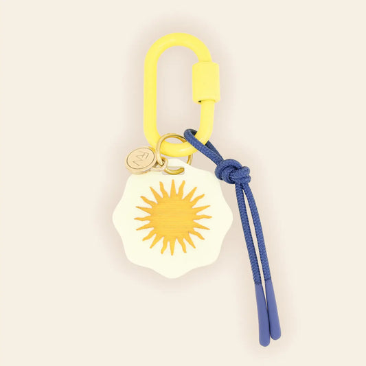Golden Sun Bag Charm