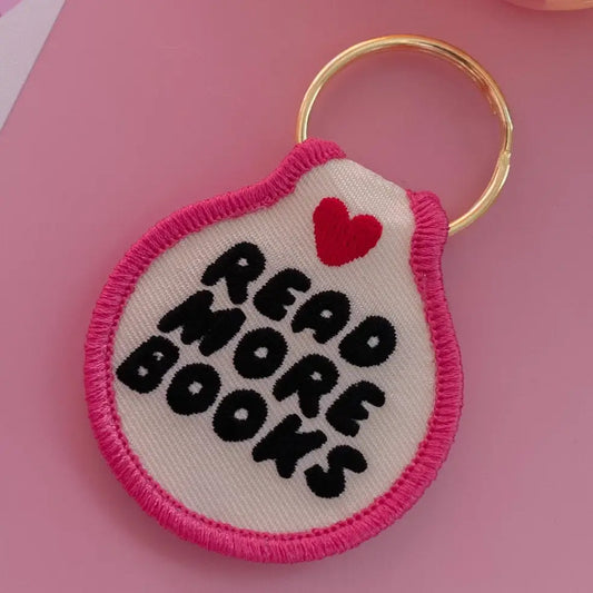 Read More Books Keychain
