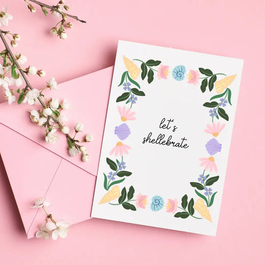 Let's Shellebrate Greeting Card
