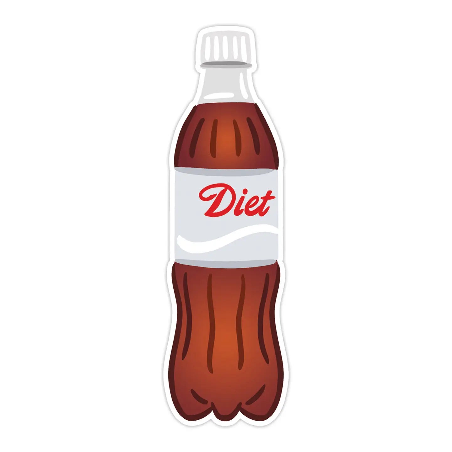Diet Soda Die Cut Bookmark