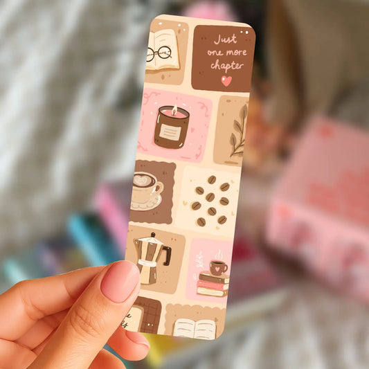 Coffee Patchwork Bookmark