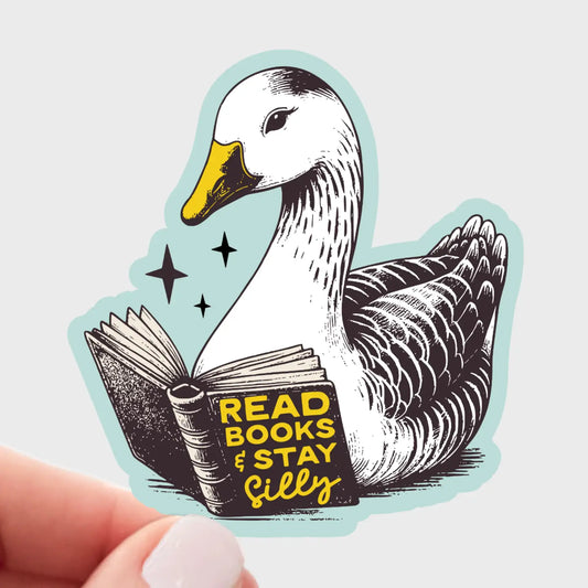 Read Books & Stay Silly Sticker