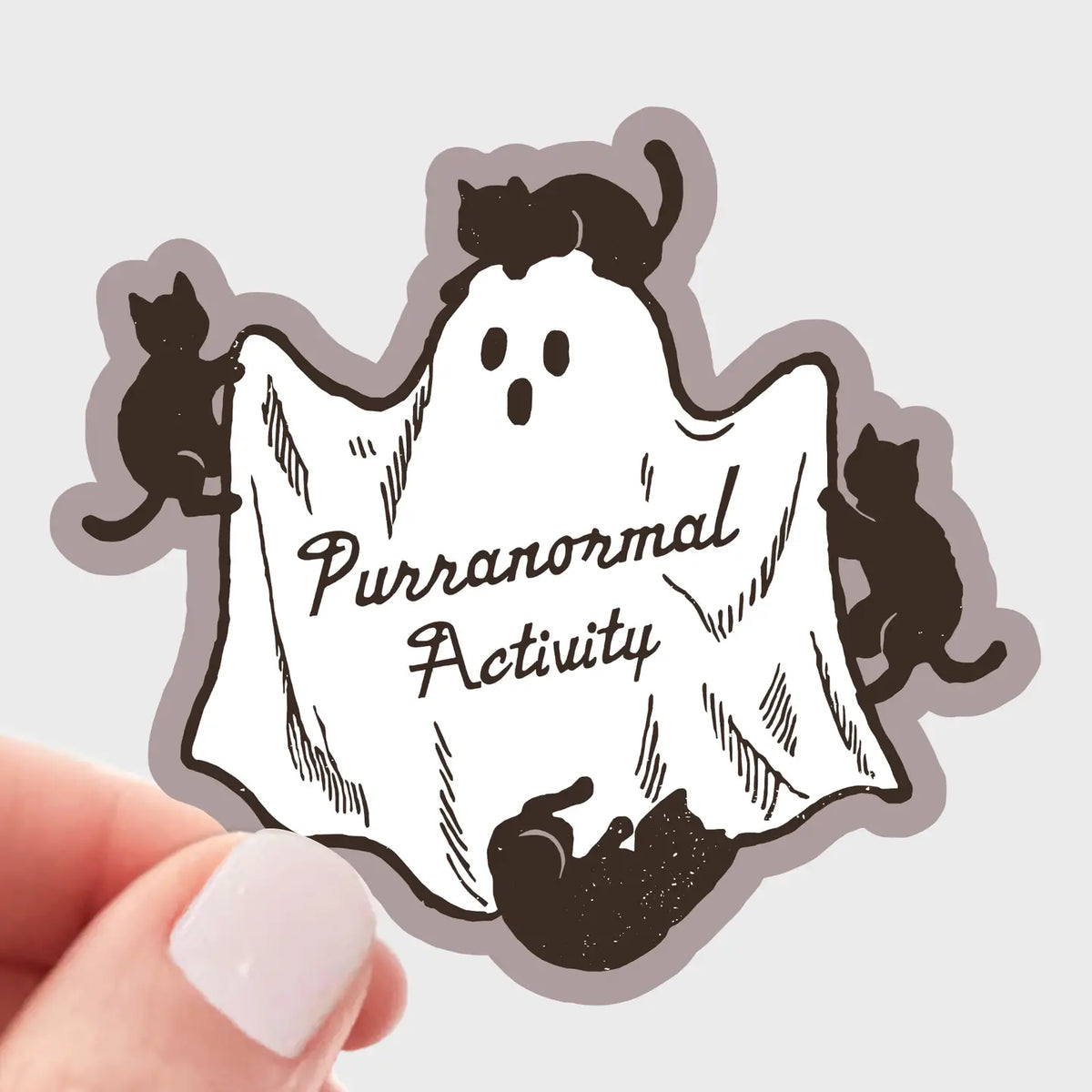 Purranormal Activity Sticker
