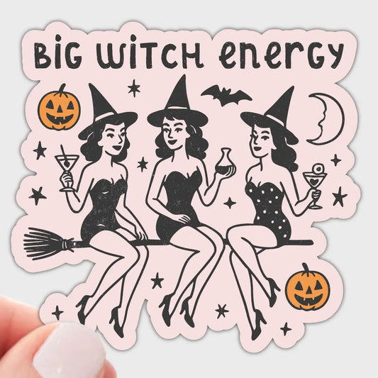 Big Witch Energy Sticker