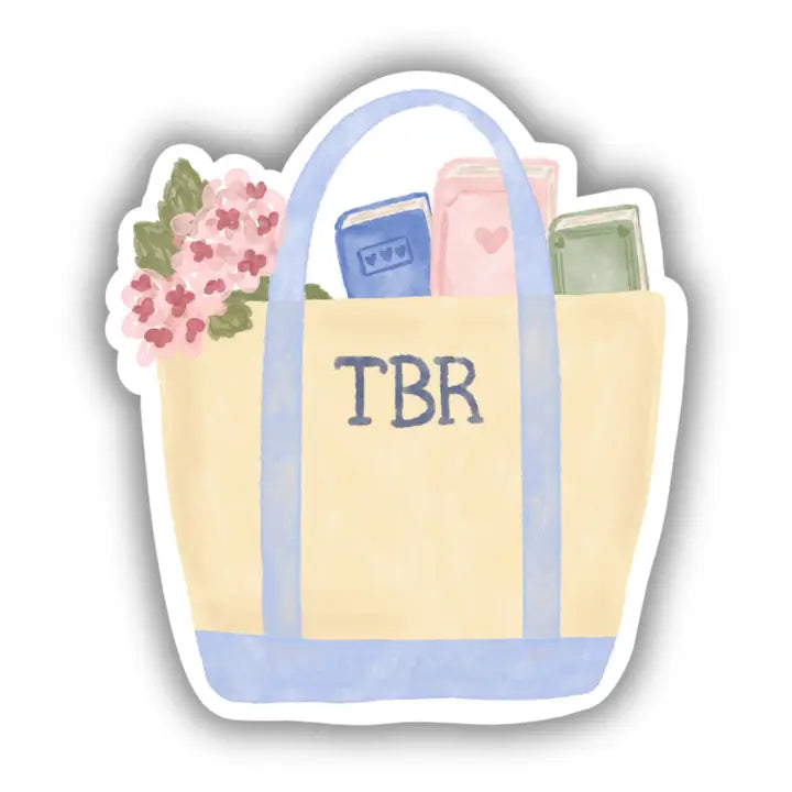 TBR Tote Sticker