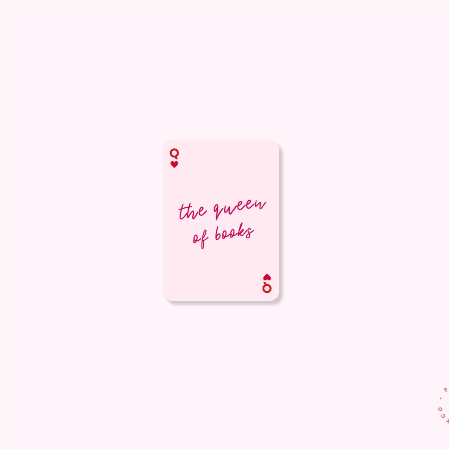 The Queen of Books Sticker