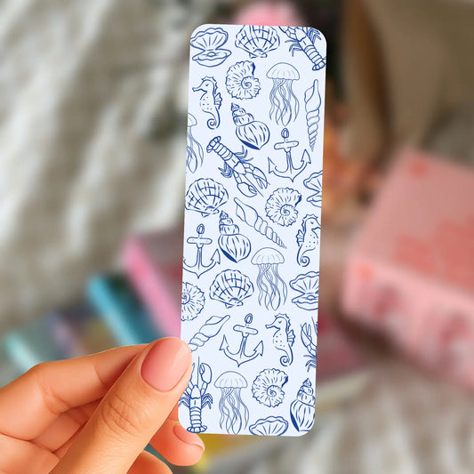 Blue Ocean Beach Bookmark
