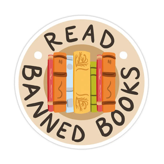 Read Banned Books Sticker