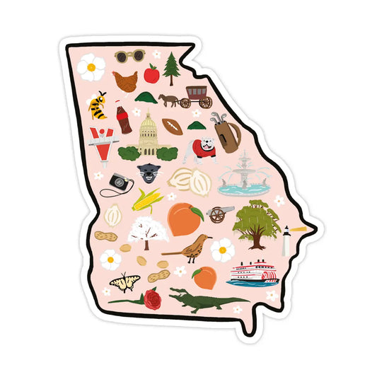 Georgia State Sticker