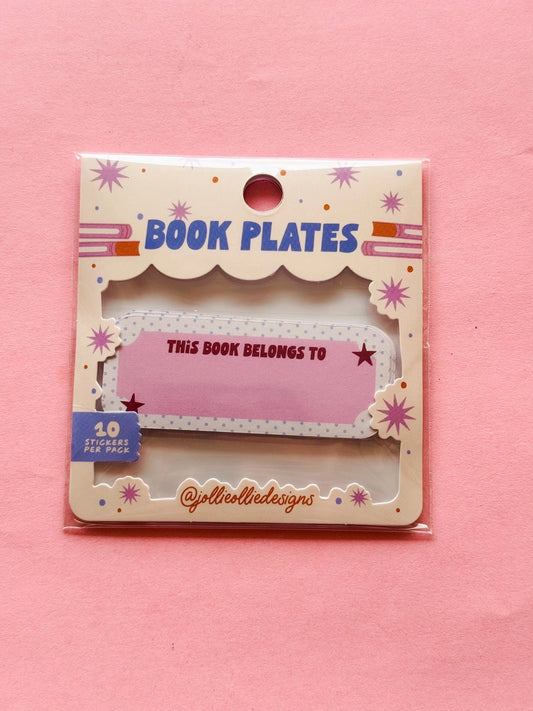Polka Dot Book Plates