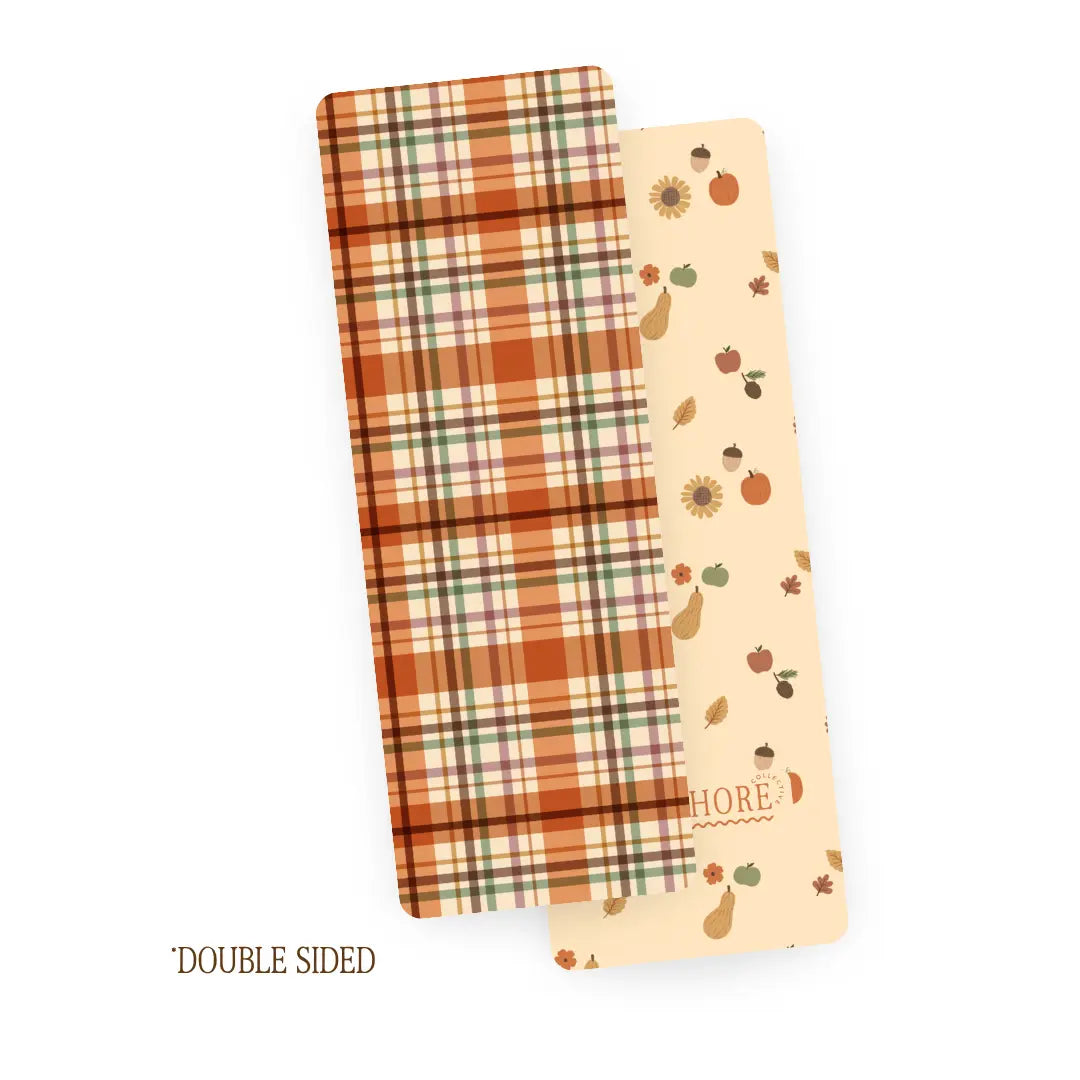 Harvest and Plaid Bookmarks